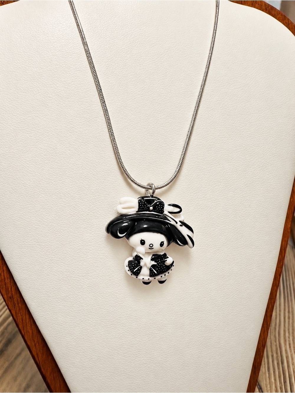 Sanrio My Melody Pendant on a Stainless Steel Chain